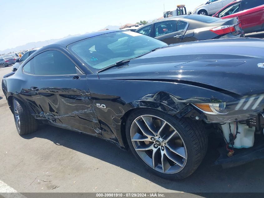 2015 Ford Mustang Gt Premium VIN: 1FA6P8CF3F5371238 Lot: 39981910