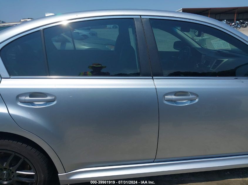 2013 Subaru Legacy 2.5I Limited VIN: 4S3BMBK67D3013438 Lot: 39981919