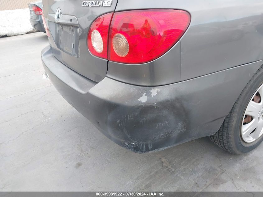 2005 Toyota Corolla Le VIN: 1NXBR32E65Z404120 Lot: 39981922