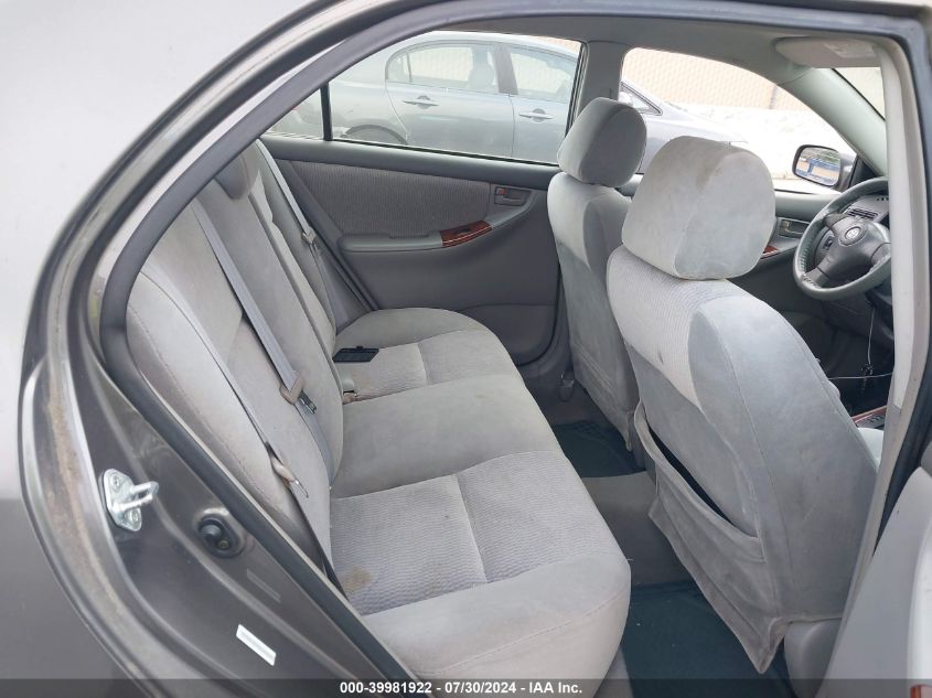 2005 Toyota Corolla Le VIN: 1NXBR32E65Z404120 Lot: 39981922