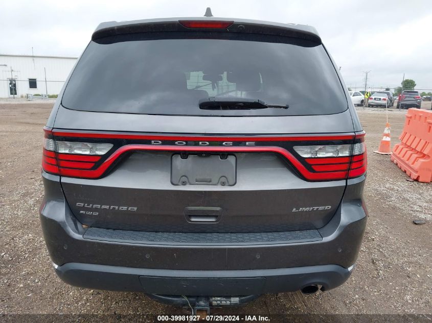 2014 Dodge Durango Limited VIN: 1C4RDJDG3EC508476 Lot: 39981927