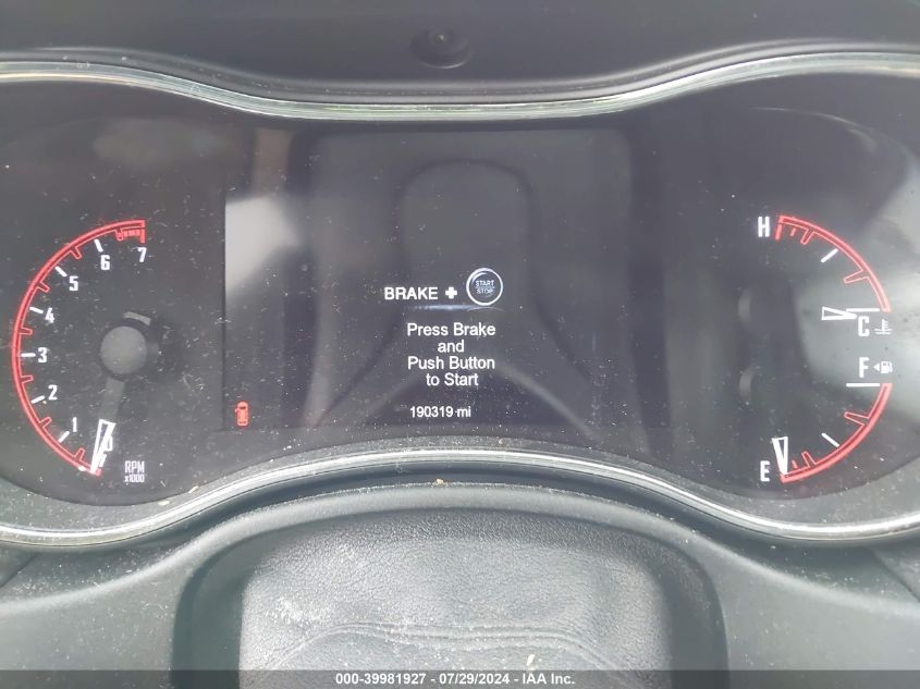 2014 Dodge Durango Limited VIN: 1C4RDJDG3EC508476 Lot: 39981927