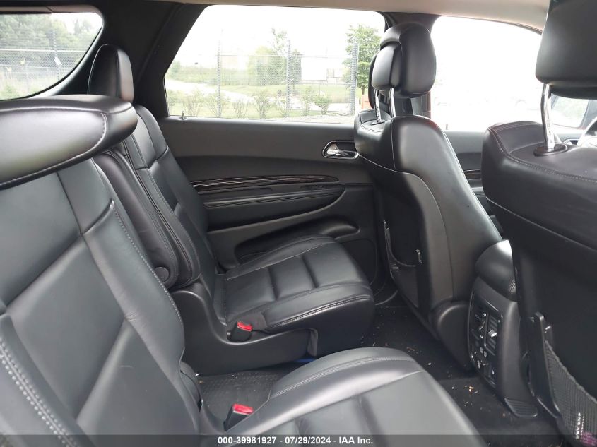 2014 Dodge Durango Limited VIN: 1C4RDJDG3EC508476 Lot: 39981927