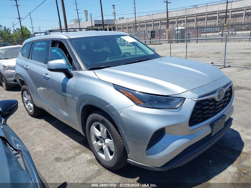 2021 TOYOTA HIGHLANDER  (VIN: 5TDCZRAH1MS531271)