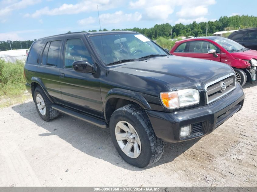 2002 Nissan Pathfinder Le/Se VIN: JN8DR09Y32W709901 Lot: 39981960