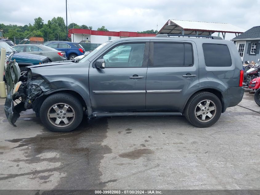 2010 Honda Pilot Touring VIN: 5FNYF4H83AB032446 Lot: 39982003