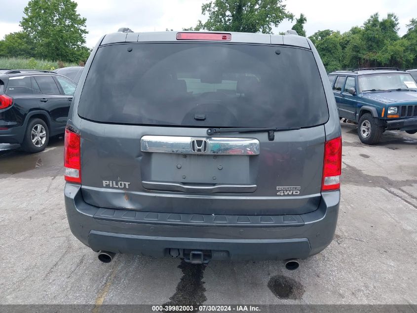 2010 Honda Pilot Touring VIN: 5FNYF4H83AB032446 Lot: 39982003