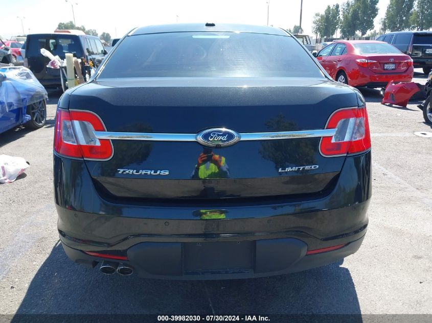 2012 Ford Taurus Limited VIN: 1FAHP2FWXCG139284 Lot: 39982030