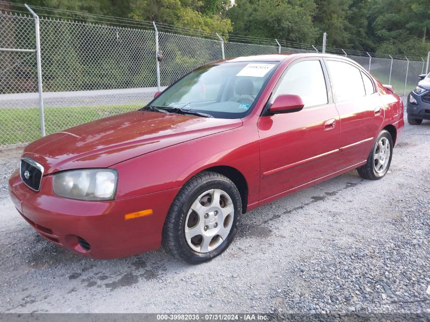 KMHDN45DX3U646824 | 2003 HYUNDAI ELANTRA