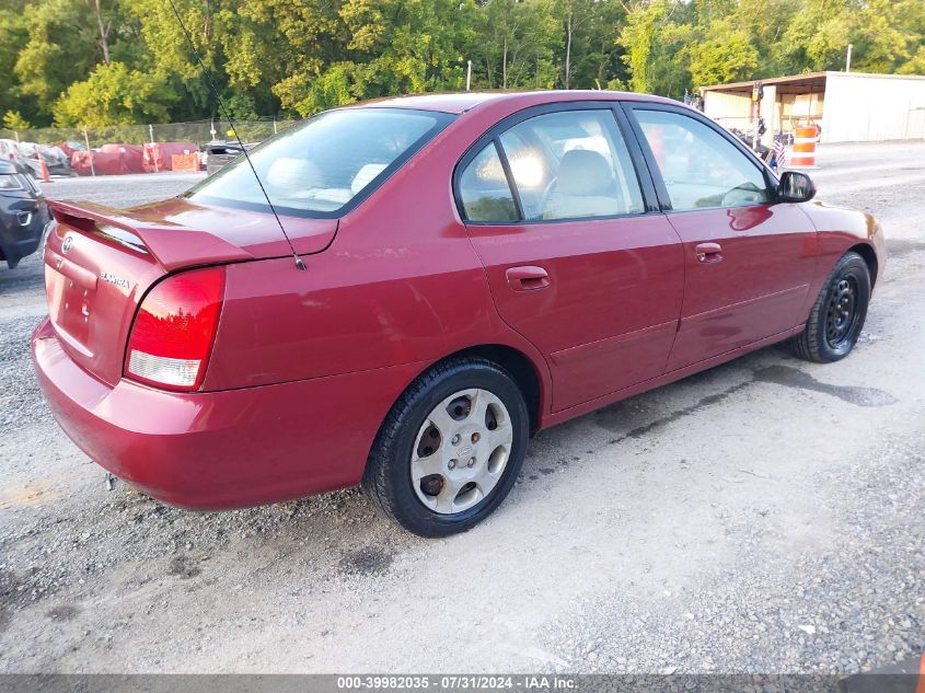 KMHDN45DX3U646824 | 2003 HYUNDAI ELANTRA