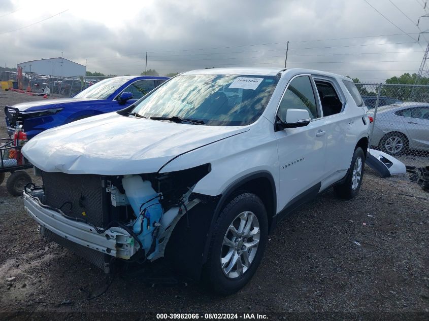 2019 Chevrolet Traverse 1Lt VIN: 1GNEVGKW1KJ218762 Lot: 39982066