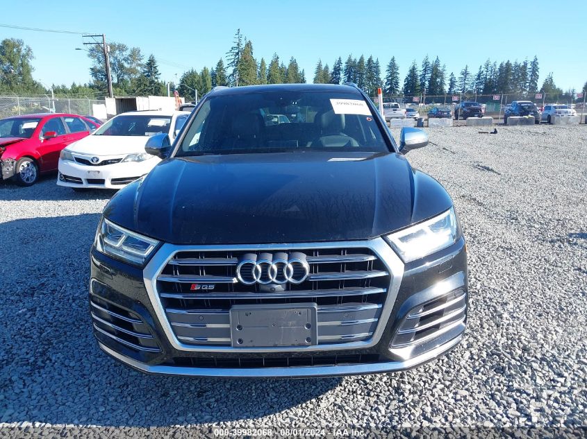 2018 Audi Sq5 3.0T Premium Plus VIN: WA1C4AFY0J2115668 Lot: 39982068