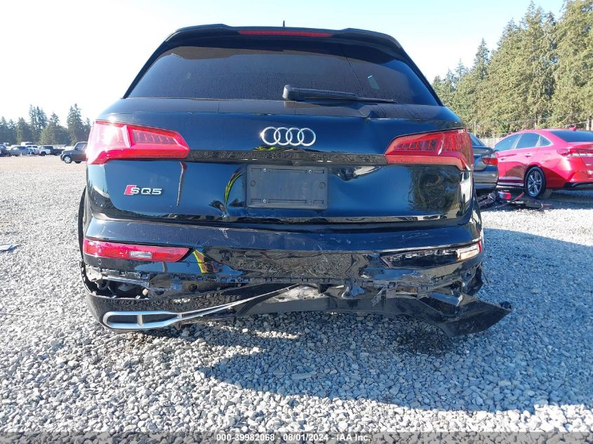 2018 Audi Sq5 3.0T Premium Plus VIN: WA1C4AFY0J2115668 Lot: 39982068