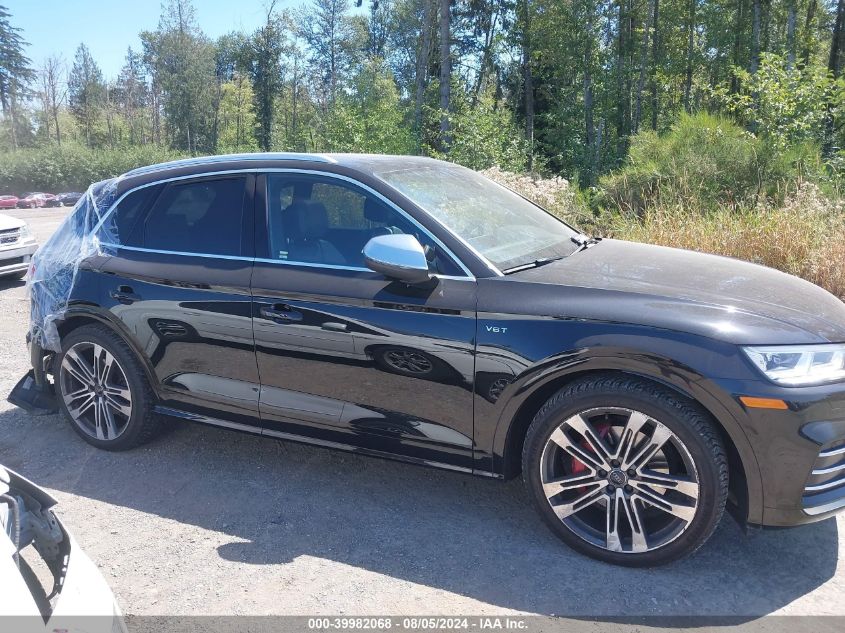 2018 Audi Sq5 3.0T Premium Plus VIN: WA1C4AFY0J2115668 Lot: 39982068