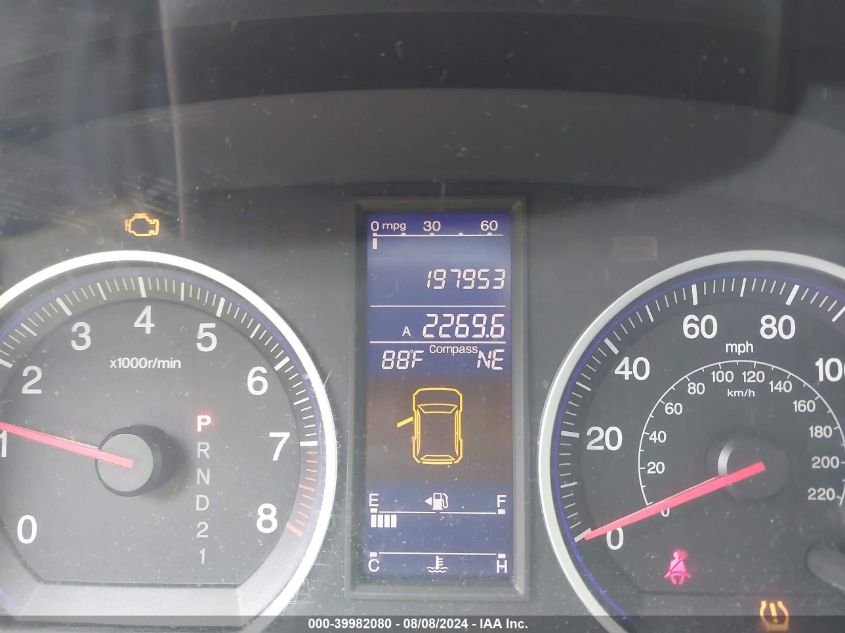 2010 Honda Cr-V Ex VIN: 5J6RE4H59AL078707 Lot: 39982080