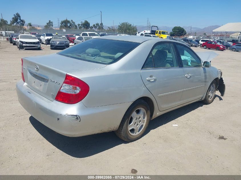 2003 Toyota Camry Le V6 VIN: 4T1BF32K73U058154 Lot: 39982085