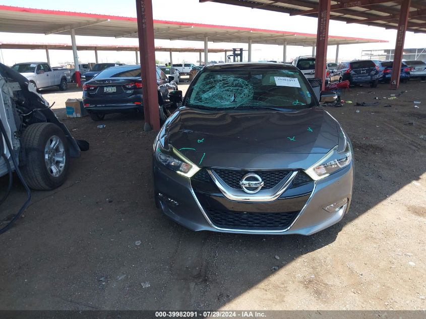 2017 Nissan Maxima 3.5 Sl VIN: 1N4AA6AP0HC443443 Lot: 39982091