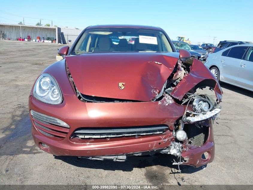 2012 Porsche Cayenne VIN: WP1AA2A2XCLA10758 Lot: 39982095
