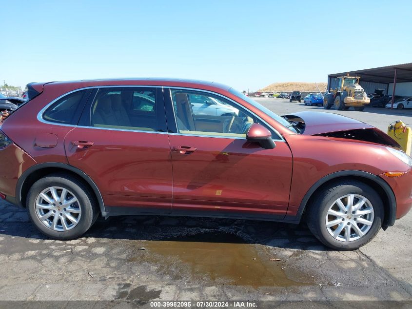 2012 Porsche Cayenne VIN: WP1AA2A2XCLA10758 Lot: 39982095