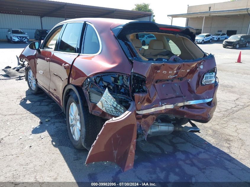 2012 Porsche Cayenne VIN: WP1AA2A2XCLA10758 Lot: 39982095