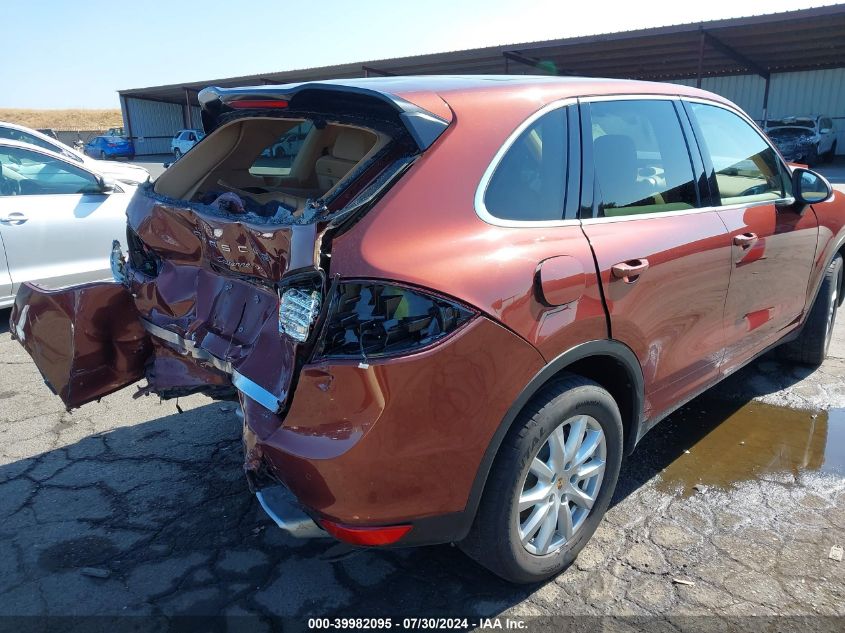 2012 Porsche Cayenne VIN: WP1AA2A2XCLA10758 Lot: 39982095