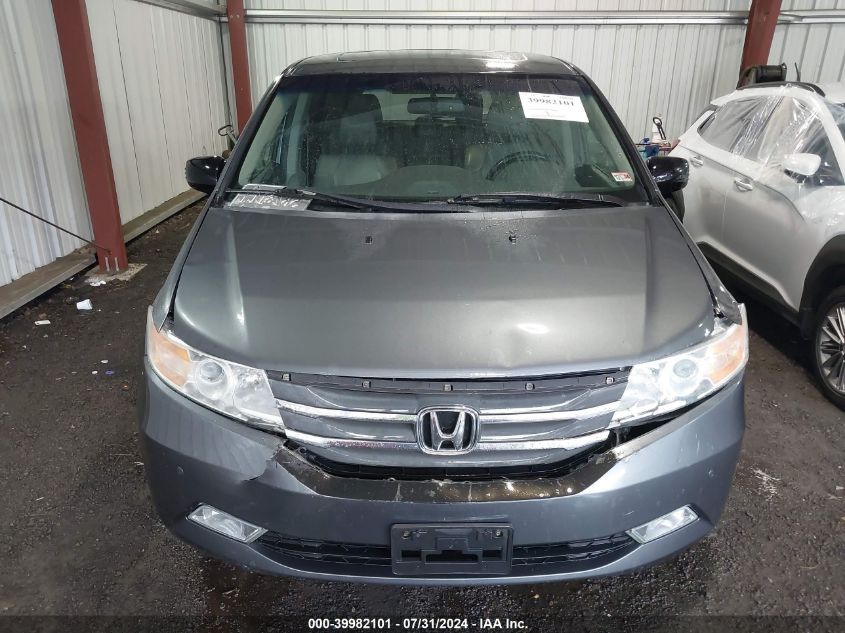 2012 Honda Odyssey Touring/Touring Elite VIN: 5FNRL5H90CB130087 Lot: 39982101