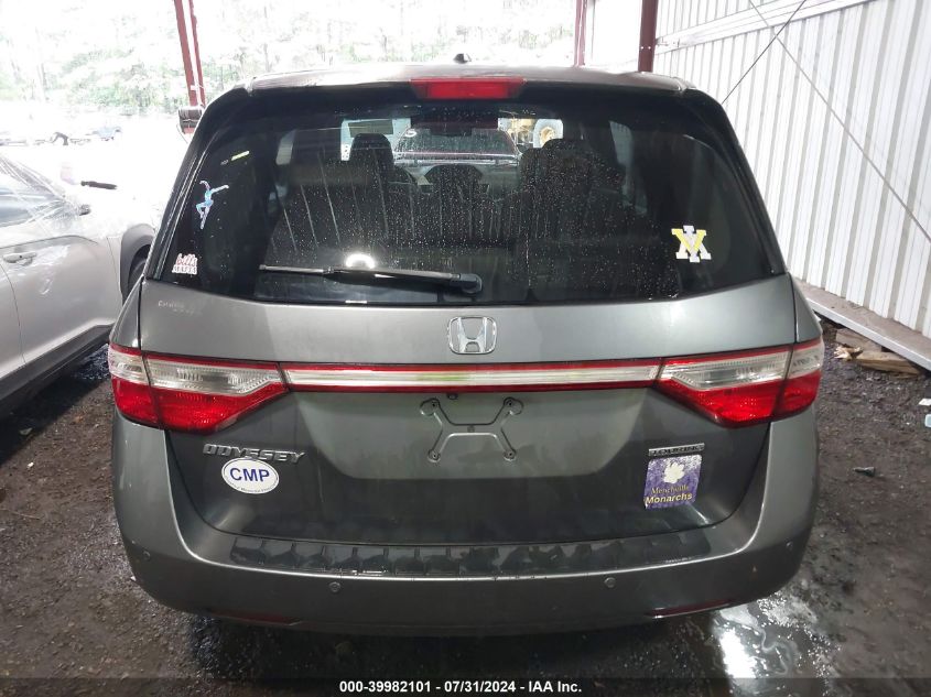 2012 Honda Odyssey Touring/Touring Elite VIN: 5FNRL5H90CB130087 Lot: 39982101