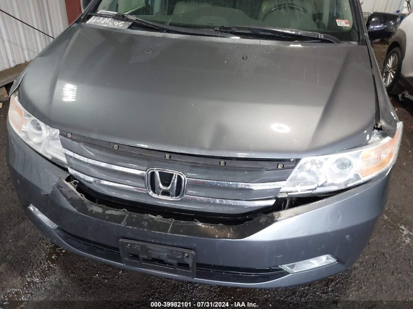 2012 Honda Odyssey Touring/Touring Elite VIN: 5FNRL5H90CB130087 Lot: 39982101