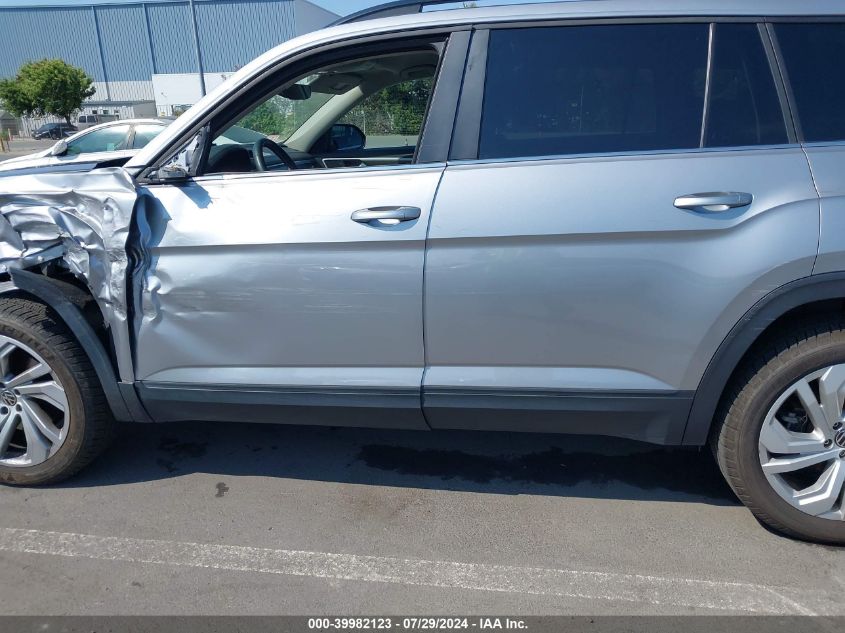 2021 Volkswagen Atlas 3.6L V6 Se W/Technology VIN: 1V2HR2CA9MC589299 Lot: 39982123