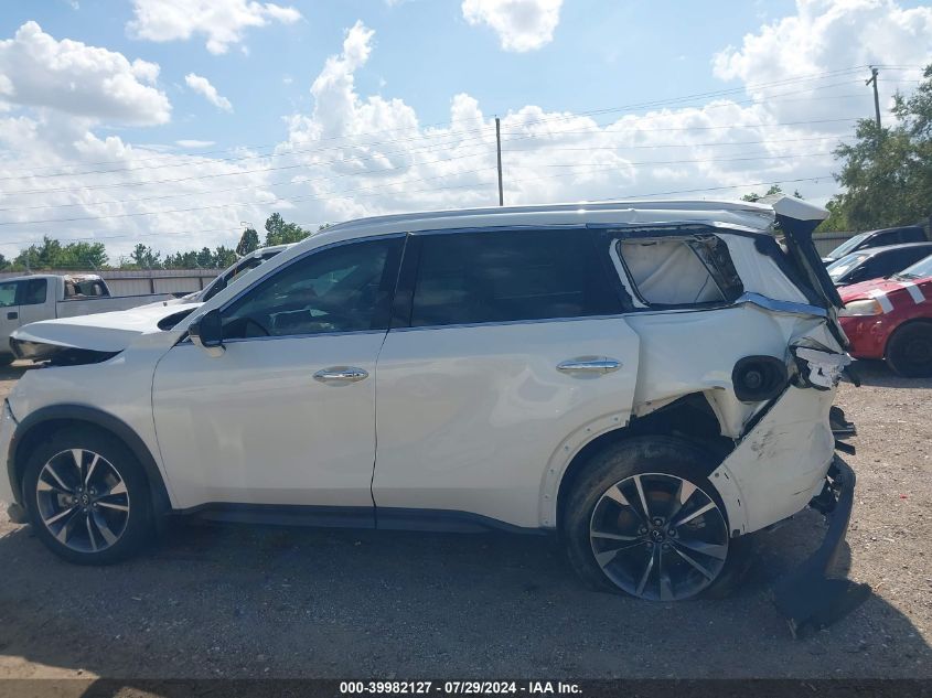 2023 Infiniti Qx60 Luxe VIN: 5N1DL1FR7PC361282 Lot: 39982127