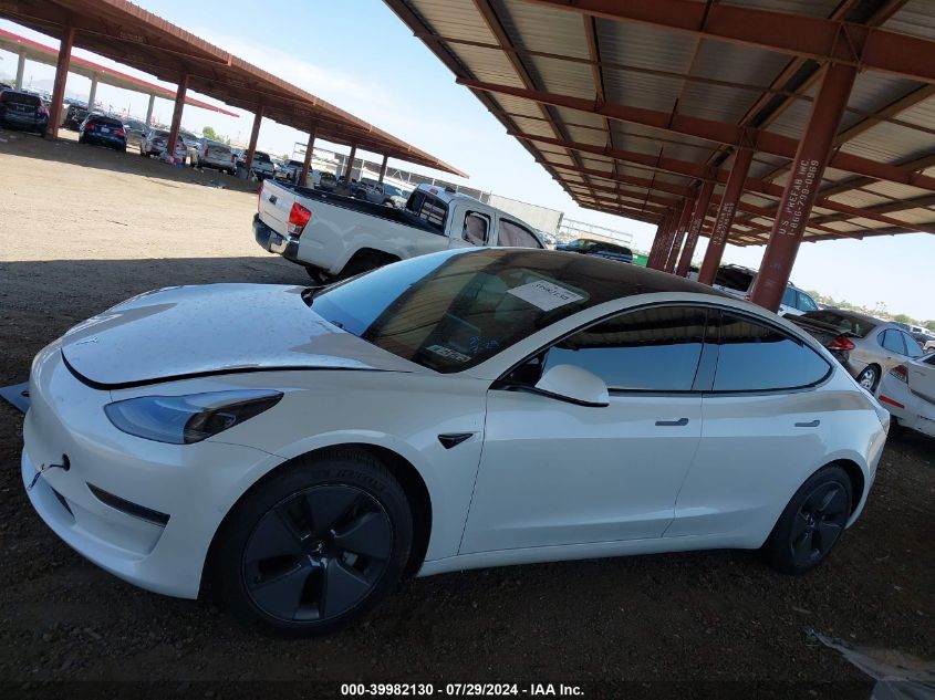 2021 Tesla Model 3 VIN: 5YJ3E1EA8MF922416 Lot: 39982130