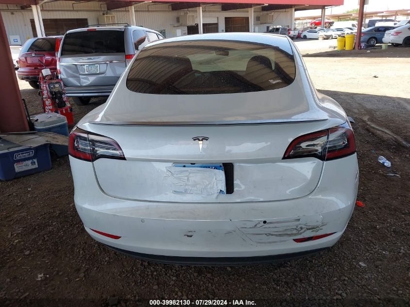 2021 Tesla Model 3 VIN: 5YJ3E1EA8MF922416 Lot: 39982130