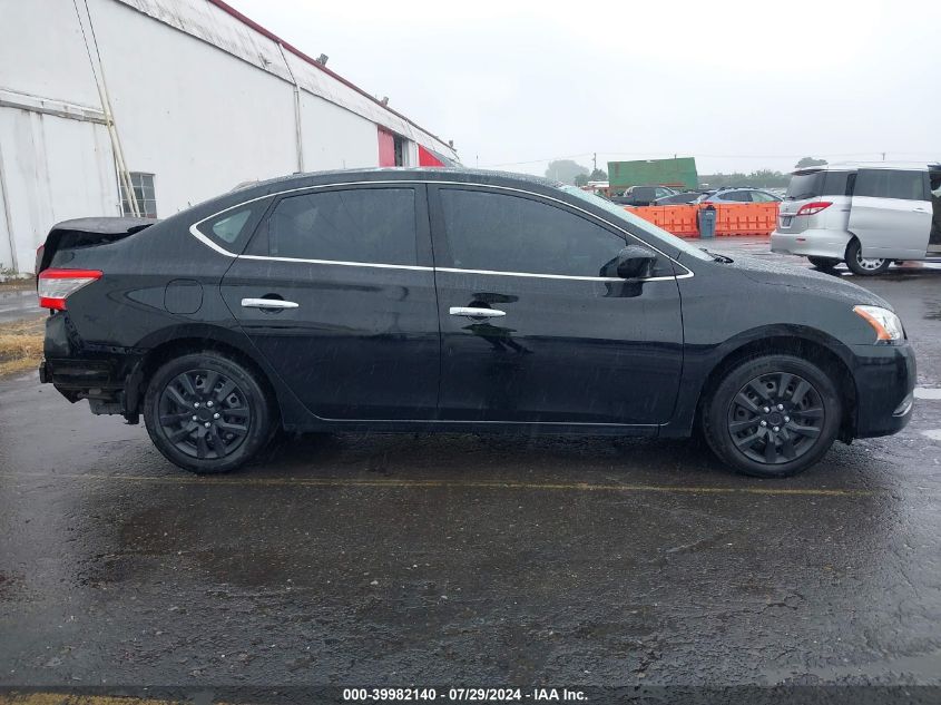 2015 Nissan Sentra Fe+ S/S/Sl/Sr/Sv VIN: 3N1AB7AP2FY226237 Lot: 39982140