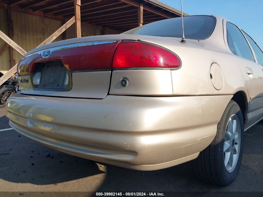 1998 Ford Contour Lx VIN: 1FAFP663XWK299400 Lot: 39982145