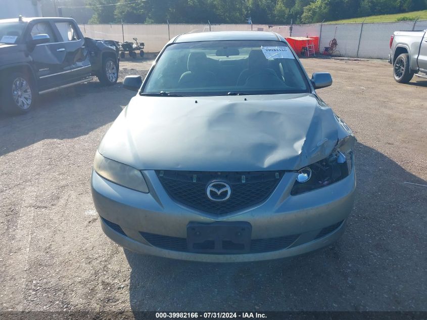 2004 Mazda Mazda6 I VIN: 1YVFP80C045N23343 Lot: 39982166