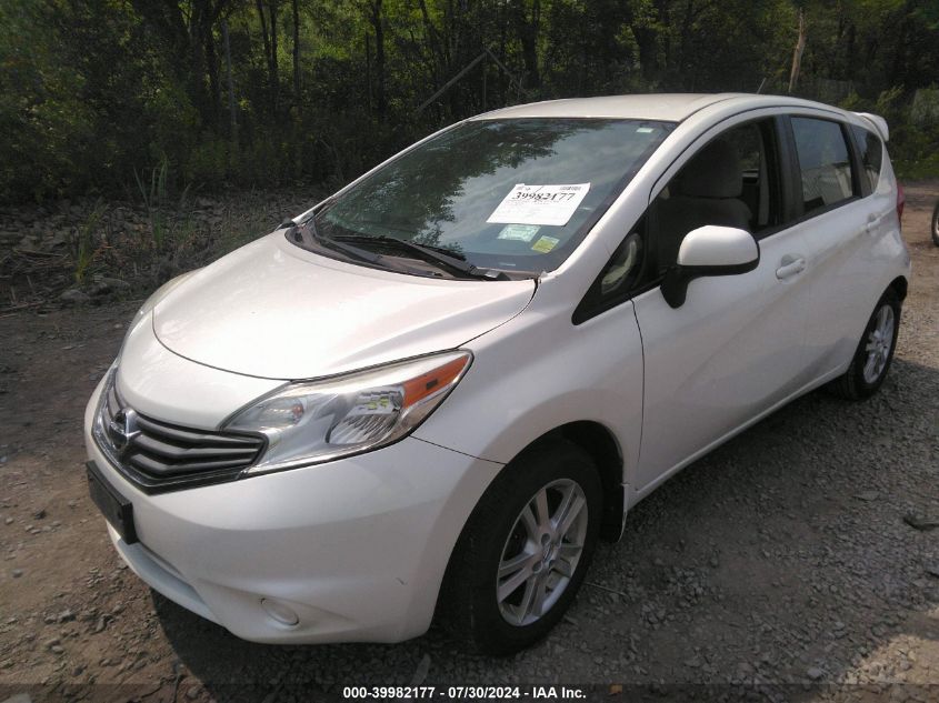 VIN 3N1CE2CP1EL428854 2014 Nissan Versa, Note SV no.2