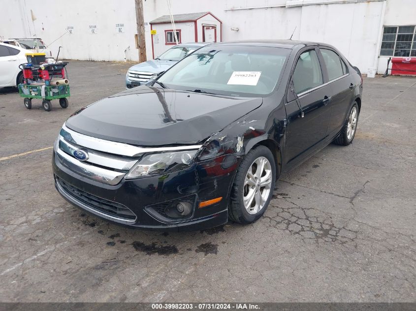 2012 Ford Fusion Se VIN: 3FAHP0HA1CR145201 Lot: 39982203