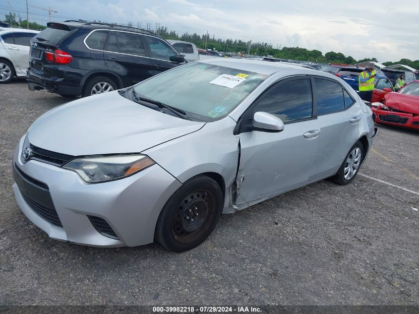 VIN 2T1BURHE5FC385667 2015 TOYOTA COROLLA no.2