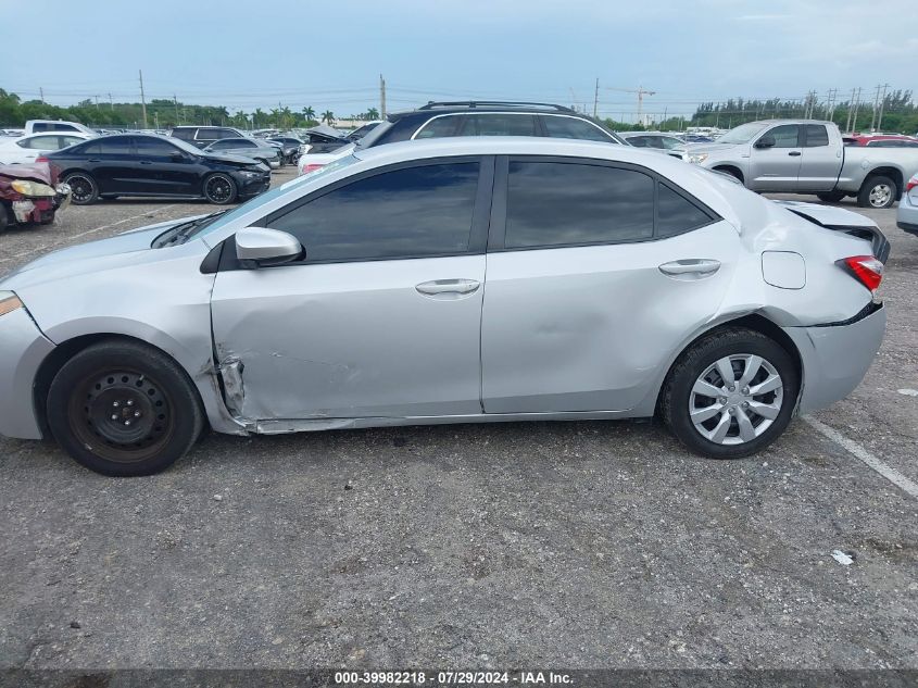 VIN 2T1BURHE5FC385667 2015 TOYOTA COROLLA no.6