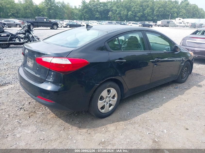 KNAFK4A68F5398601 | 2015 KIA FORTE