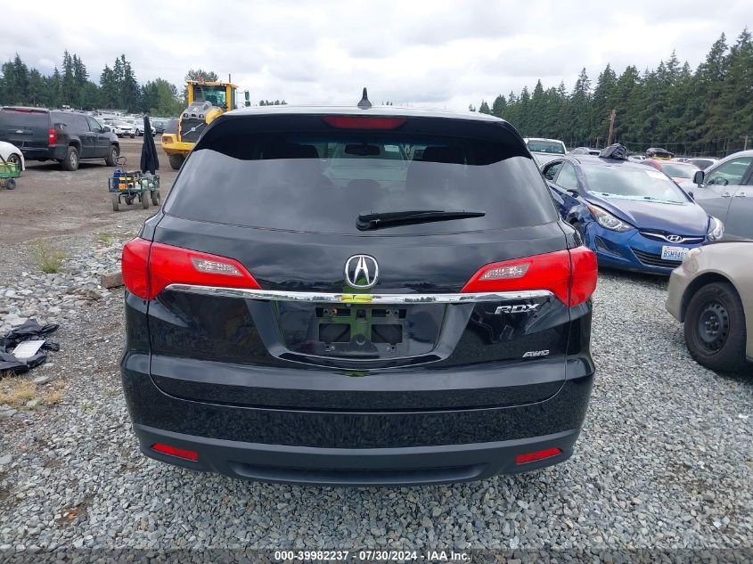 2015 Acura Rdx VIN: 5J8TB4H30FL026247 Lot: 39982237