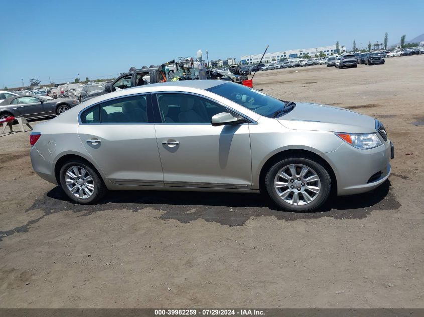 2013 Buick Lacrosse VIN: 1G4GA5E30DF287477 Lot: 39982259