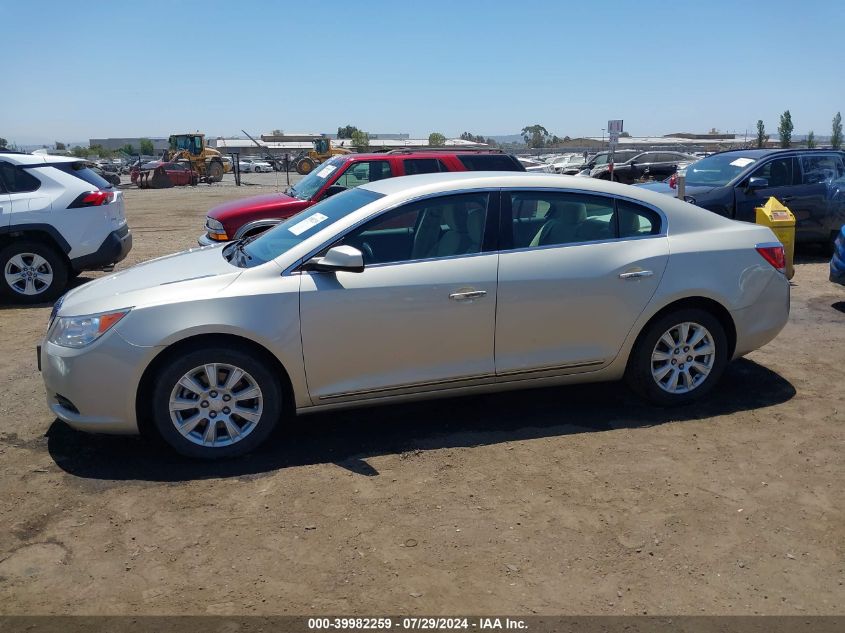 2013 Buick Lacrosse VIN: 1G4GA5E30DF287477 Lot: 39982259