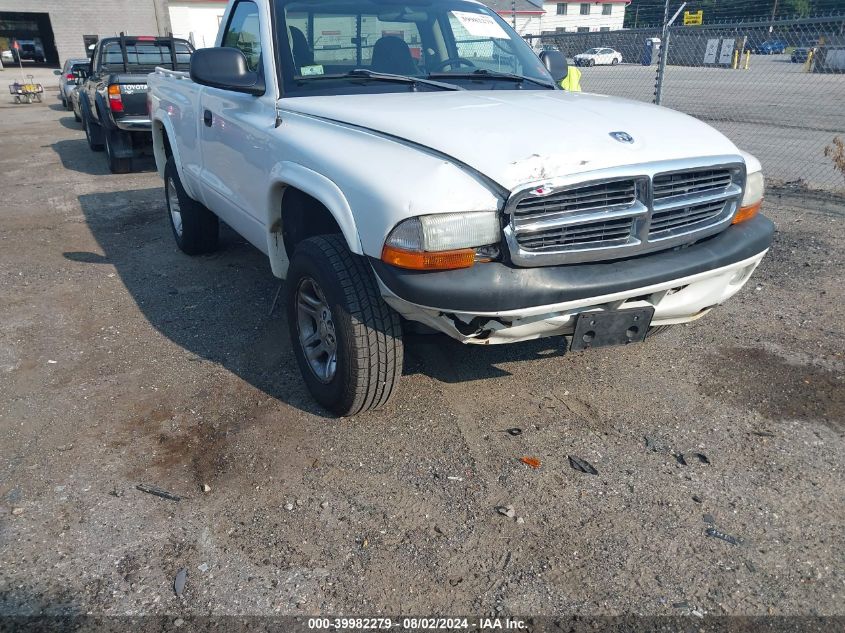 2004 Dodge Dakota Sport VIN: 1D7GG36N44S622826 Lot: 39982279