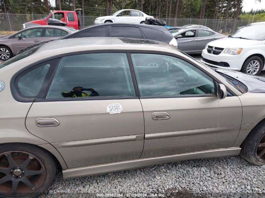 2000 Subaru Legacy Gt Limited VIN: 4S3BE6561Y7216453 Lot: 39982284