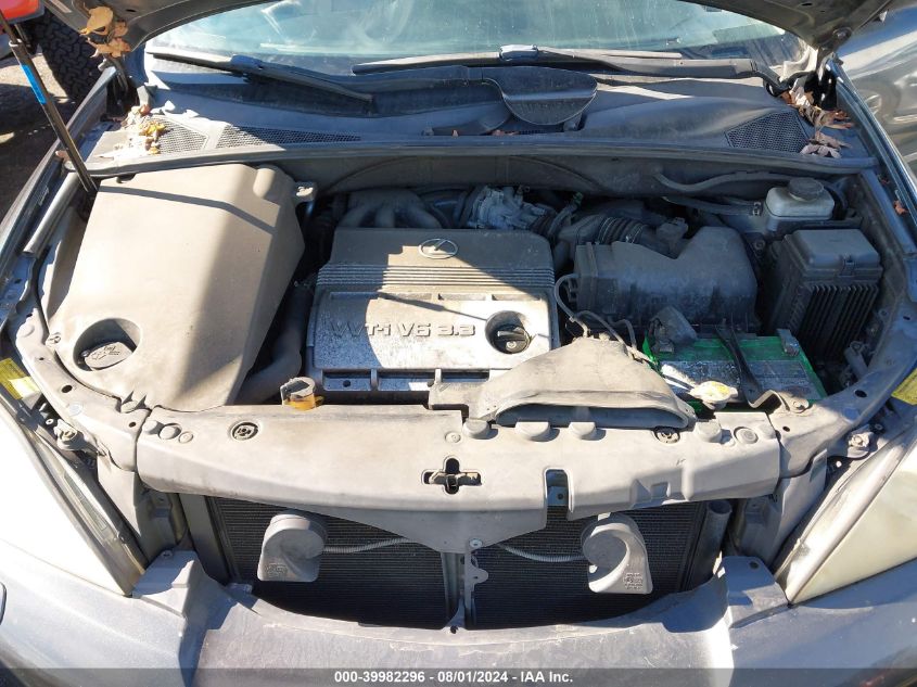 2004 Lexus Rx 330 VIN: JTJHA31U140072492 Lot: 39982296