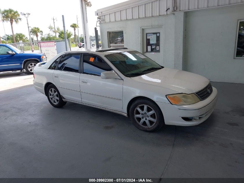 2003 Toyota Avalon Xl VIN: 4T1BF28B43U307771 Lot: 39982300