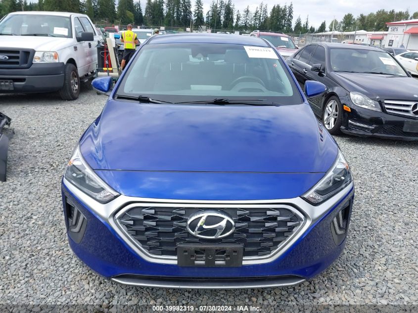 2020 Hyundai Ioniq Hybrid Se VIN: KMHC75LC9LU197576 Lot: 39982319