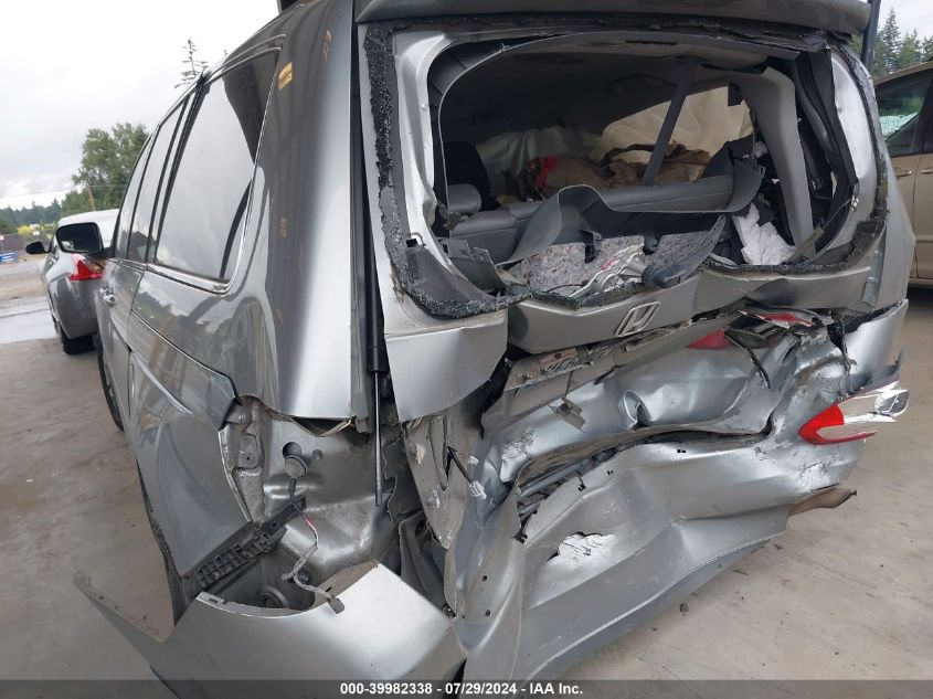 2006 Honda Odyssey Ex-L VIN: 5FNRL38676B072980 Lot: 39982338