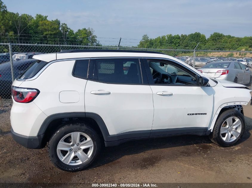 2022 JEEP COMPASS LATITUDE 4X4 - 3C4NJDBBXNT130631